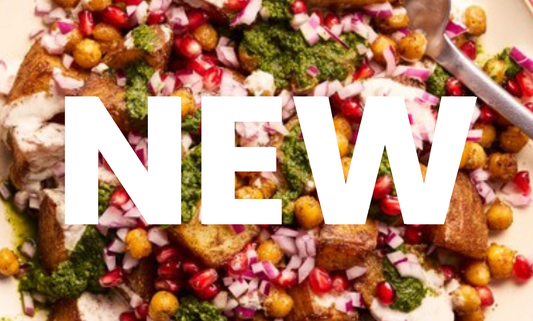 NEW Pomegranate and Chickpea Curry with Black Rice