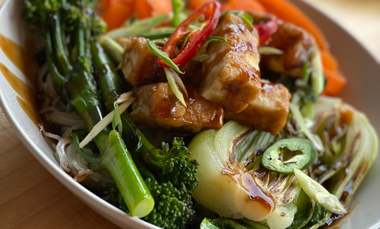 NEW Crispy Tempeh with Garlic and Soy